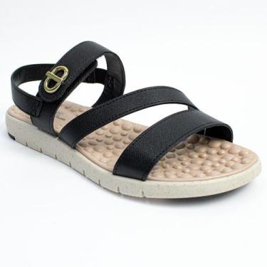 Imagem de Sandália Modare Feminina Esporão Ultra Conforto 7162.223, Preto, 38