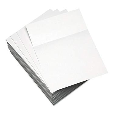 Imagem de Domtar Papel de cópia DMR8822 21,5 x 28 cm 9 kg de corte personalizado para 92 Bright44; branco - 500 por resma