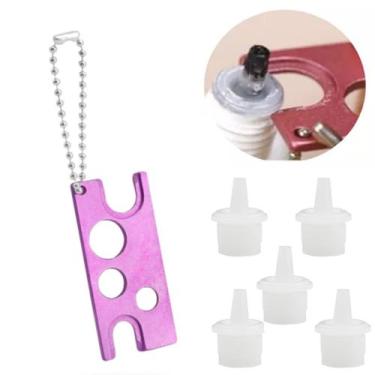 Imagem de Extrator Abridor Desentope Tampa Bico Cola Extensão Cílios - LULLU PER