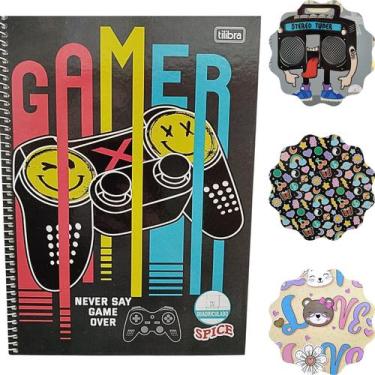 Imagem de Caderno Universitário Quadriculado Capa Dura 80 Folhas - Tilibra