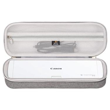 Imagem de Aproca Estojo Rígido Portátil Cinza Para Scanner De Documentos Portátil Canon Imageformula R10 / Imageformula P-215Ii
