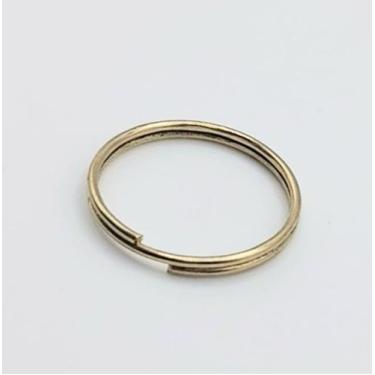 Imagem de Argola para Chaveiro 22mm S/ Bater (100pçs) Cod1133 - Dandie, Dourado