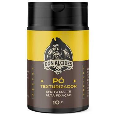 Imagem de Pomada em Pó Texturizador Efeito Matte Alta Fixação Lemon Bone 10g Don Alcides