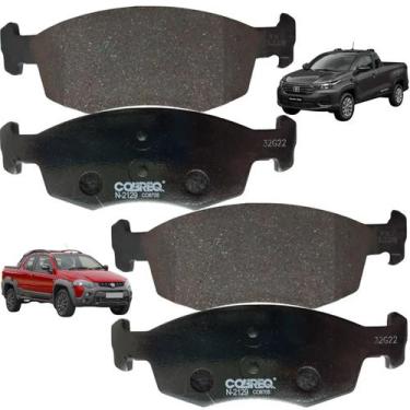 Imagem de Pastilha De Freio Dianteiro - Strada 2017 A 2020 - N2129 - COBREQ