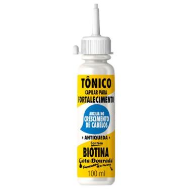 Imagem de Gota Dourada Tônico Fortalecedor Antiqueda Biotina 100ml