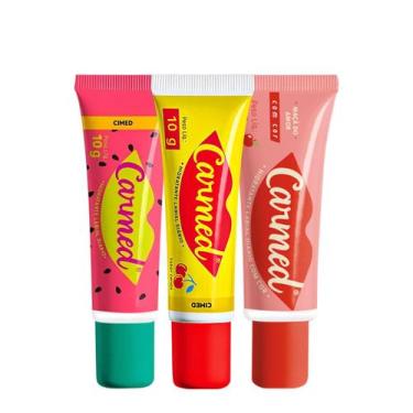 Imagem de Kit Carmed Frutas Hidratante Labial (3 produtos) - Cimed