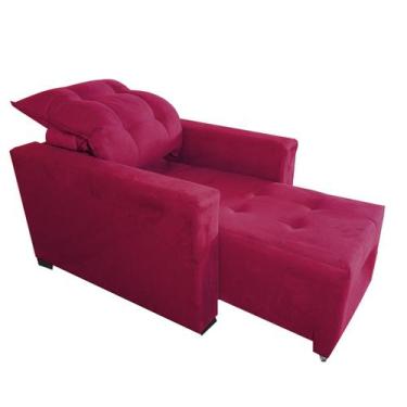 Imagem de Poltrona Amamentação E Decoração Helena - B Home Decor, Vermelho, Made