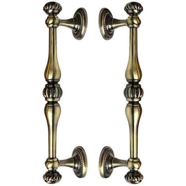 Imagem de Puxador Duplo Bergen 280mm Bronze Antigo Porta Pivotante - Maximametai