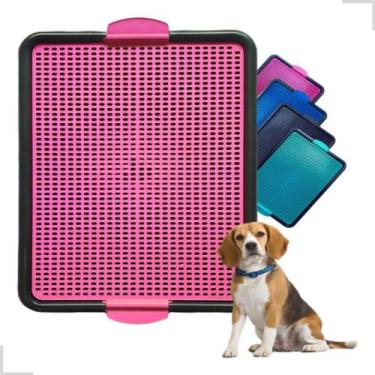 Imagem de Sanitário Canino Tapete Higiênico Banheiro Pet Cachorro Cão Cães Gato 