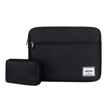 Imagem de ODTEX Bolsa acolchoada para laptop com pequeno carregador compatível com Macbook Pro Air 33.0 cm 33.8 cm-35.6 cm Chromebook Notebook Dell Inspiron Surface Book