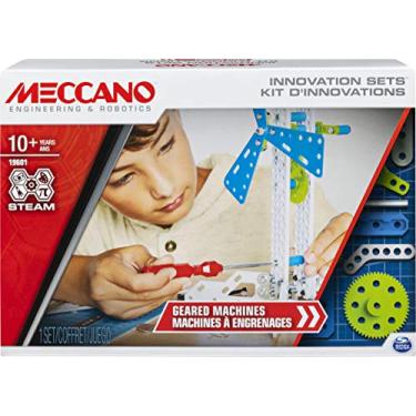 Imagem de Meccano, Geared Machines S.T.E.A.M. Building Kit with Moving Parts, for Ages 10 and Up