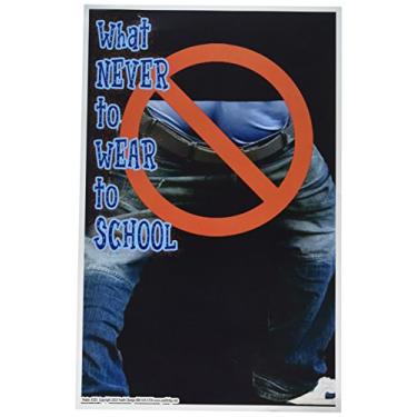 Imagem de Pôster nº 203 Melhorar o código de vestimenta para estudantes em conformidade com pôsteres para escola, sala de aula