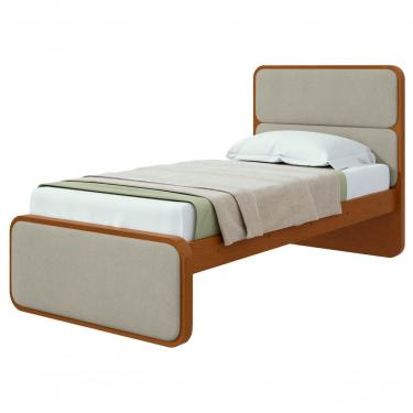 Imagem de Cama Solteiro Loop Frassino Salvia