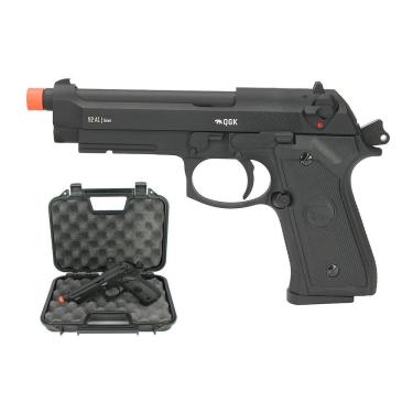 Imagem de Pistola Airsoft Green Gas Beretta 92 A1 Full Metal Gbb 6mm