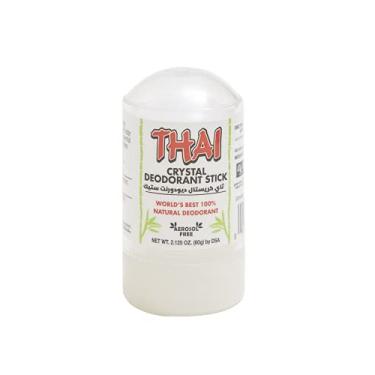 Imagem de Thai Deodorant Stone Desodorante Em Bastão De Cristal 100% Natural Tailandês, Tamanho Mini Para Viagem (2,125 Onças)