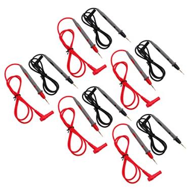 Imagem de Cabo de Teste de Caneta Multímetro Digital Cabo de Teste de Resistência Ao Calor Forte Com Plugue de Banana, J.30026 20A