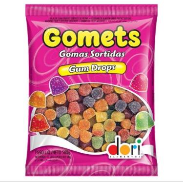 Imagem de Bala de Goma Gomets 500g - Dori - .