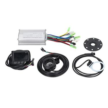 Imagem de 15a Kit de controlador de motor com o kit de conversão de bicicleta elétrica do Thumb Thumb Display EN06 para motores de 250w 350w