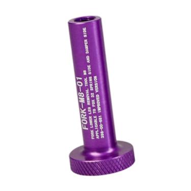 Imagem de Colaxi Ferramenta de remoção da perna do garfo dianteiro da bicicleta Ferramenta de desmontagem Remoção de amortecedor resistente Removedor profissional de, Style a