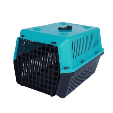 Imagem de Caixa Transporte Animais N3 Cachorro Gato Azul Alvorada