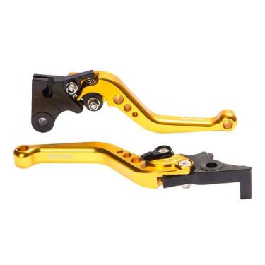 Imagem de Manete Esportivo Alumínio Anodizado Colorido Moto Gsr750 Gsx-s750 - St