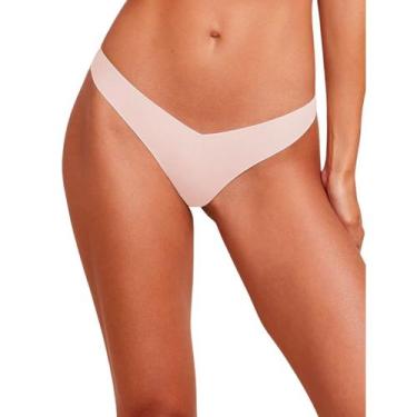 Imagem de Calcinha Fio Dental Hope Sem Costura Não Marca Poliamida, Ballet, M