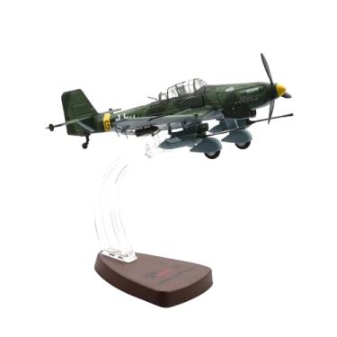 Imagem de 1/72 Scale German Stuka Junkers Ju-87G1 Dive Bomber Alloy Model Diecast Plane for Collection