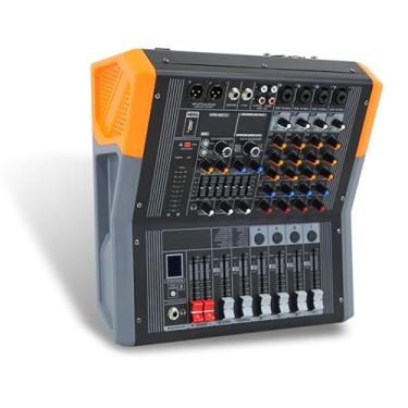 Imagem de Portátil Mixers Som Mixagem Console,48v Phantom Power,Built-In Wireless/Usb/3.0 Interface Can Be Connected To A Computer,U Disk,Sd Card,Mmc Card