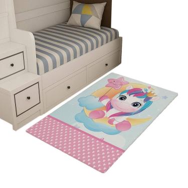 Imagem de Tapete Infantil Estampado 1,00 X65 Decorativo Antiderrapante