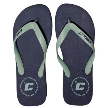 Imagem de Chinelo Masculino Colcci Basic Mid (Azul Darkness, BR, Adulto, Faixa Numérico, 43, 44)