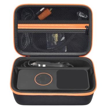 Imagem de Estojo portátil para compressor de ar compatível com KUXISA/para LOLSSA/para Modari/para OlarHike 12V DC 150PSI infladores de pneu - Bolsa protetora rígida para bombas de pneus de carro, tubos de ar e