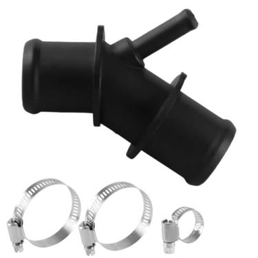 Imagem de KPALAG Conector de mangueira superior do radiador adaptador de tubo de arrefecimento compatível com Toyota RAV4 2009 2010 2011 2012 Substituir #: 16571-0V020 165710V020 16057-36011 1605736011