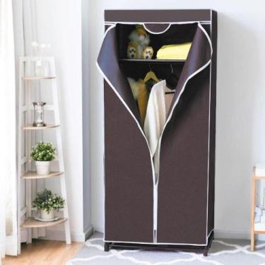 Imagem de Arara De Roupas Portátil Armário Dobrável Organizador Tecido - Yeet