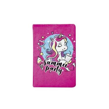 Imagem de Caderno Diário Pelúcia Fofo Infantil Capa Dura Agenda Anota - Polibrin