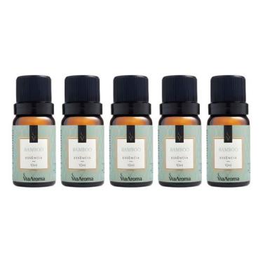 Imagem de 5 Essências Aromatizador Difusor Elétrico 10ml Via Aromas - Varias Fra