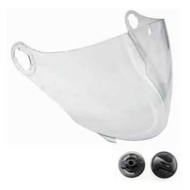 Imagem de Viseira Cristal New Liberty 3 Pro Tork Mais Reparo Fixação - Polivisor