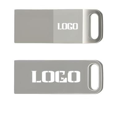 Imagem de Flash Drives USB de metal personalizados - Bastões USB gravados em forma de apito personalizados para presentes corporativos, eventos esportivos e promoções de marca | USB promocional em massa com