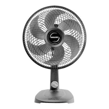 Imagem de Ventilador Mesa 30Cm Mallory Compact 6 Pas 3 Velocidade Preto 220V
