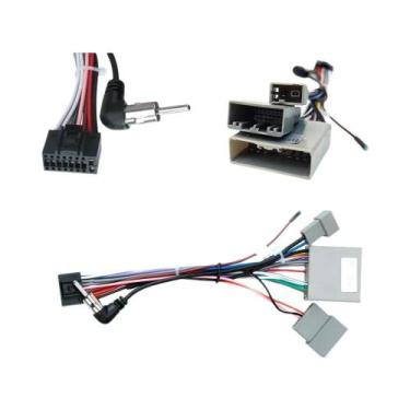 Imagem de Cabo ISO Para MP5 Player Para Acessórios De Áudio De Carros VW Hyundai