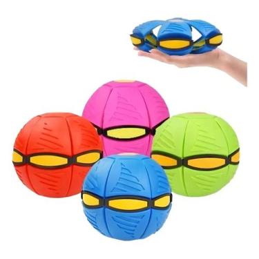 Imagem de Bola Mágica Vira Disco Voador Com Luz Led Cores Sortidas - Ark Toys