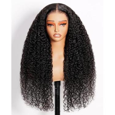 Imagem de Peruca Arabella Curly Human Hair 13x6, renda frontal, 220% de densidad