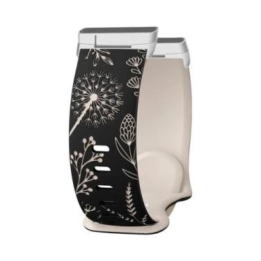 Imagem de Pulseira De Substituição De Silicone Macio Bicolor Para Mulheres Fitbi