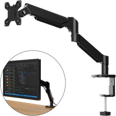 Imagem de Suporte de Monitor Braço Articulado Ajustável Tela de 12 a 32 Polegada