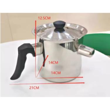 Imagem de Leiteira com apito em aço inox 1 Litro