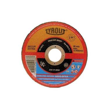 Imagem de Disco corte 7x1,6inox sec.tyrolit