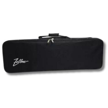 Imagem de Estojo Semi Rígido Para Violino 4/4 Nylon Preto Zelmer