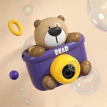 Imagem de Brinquedos de sopro de bolhas brinquedos de pistola de bolha verão urs