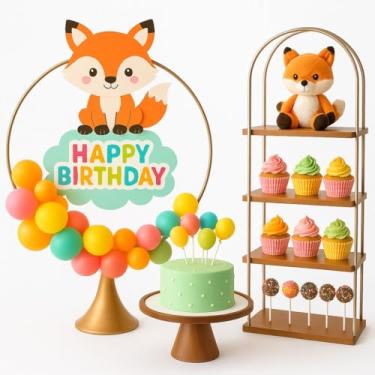 Imagem de Mini kit decoração de festa aniversario Boleira Expositor para lembrancinha Pegue e Monte