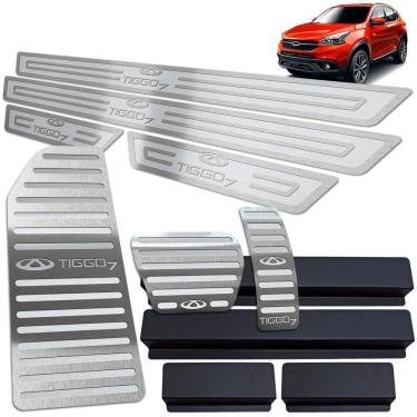 Imagem de Descanso Pedaleira Soleira Chery Tiggo 7 2019 2022  Prata