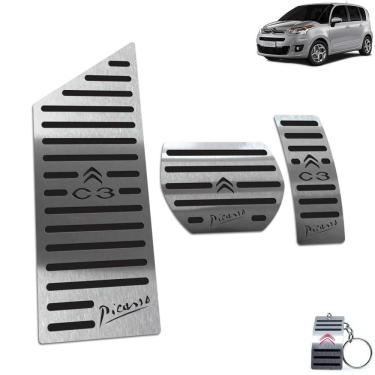Imagem de Pedaleira + Descanso Citroen C3 Picasso Automatico Preto